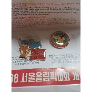 1988 Seoul Korea Summer XXIV Olympiad Commemorative Olympic Opening Ceremony Pin